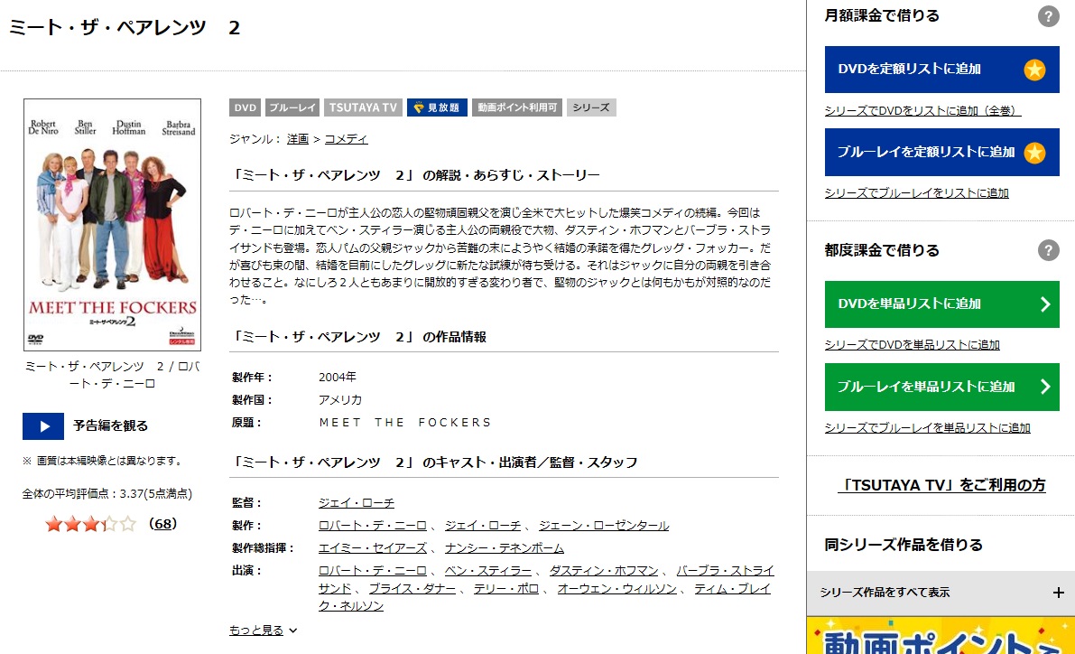 映画 ミート ザ ペアレンツ２ 字幕 吹き替え の動画をフルで無料視聴する方法 映画無料動画コム